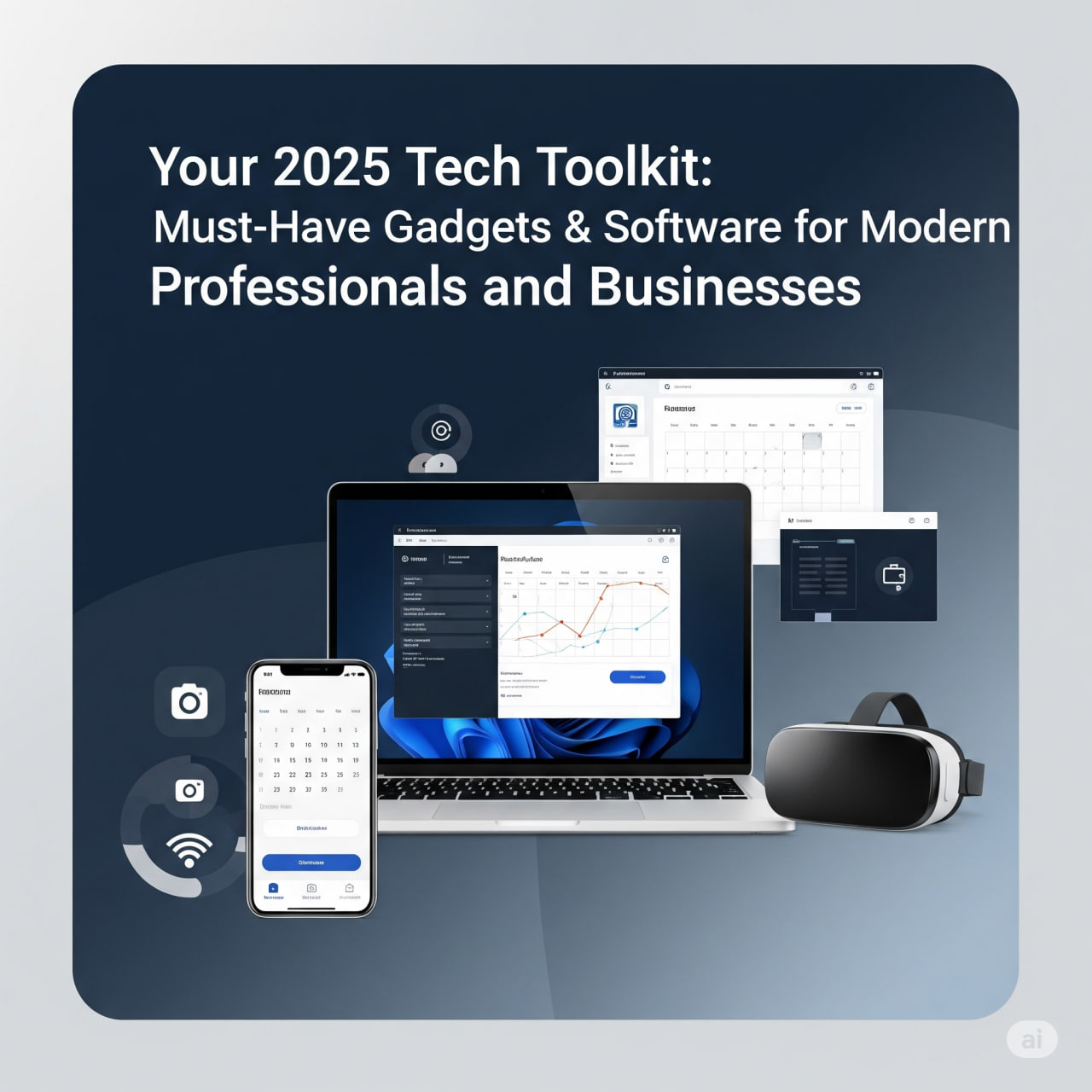 Your 2025 Tech Toolkit: Must-Have Gadgets & Software for Modern Professionals and Businesses